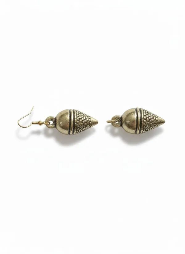 Oxidised_Tribal_Cone_Necklace_Set