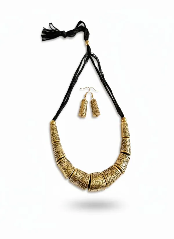 Oxidised_Tribal_Necklace_Set
