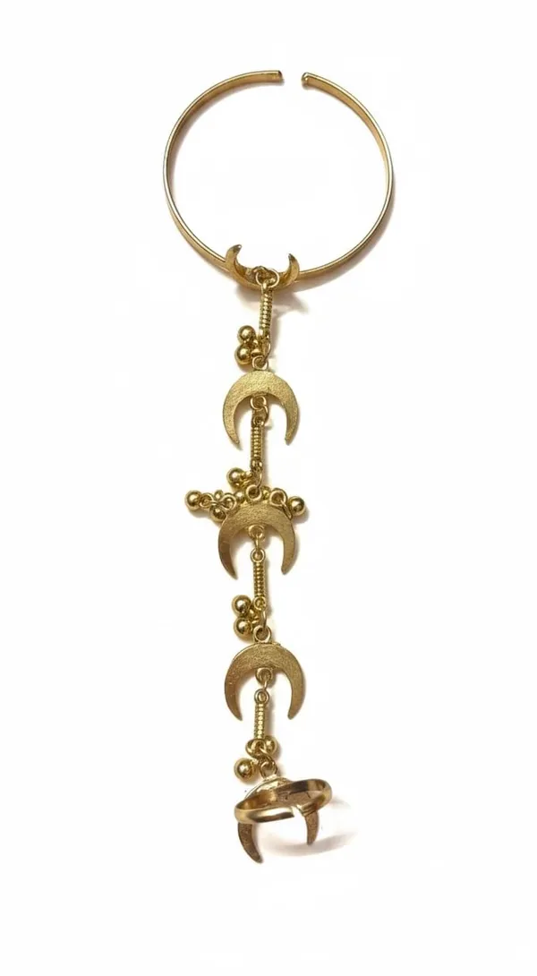 Crescent_Moon_Hand_Harness_Ring_Bracelet