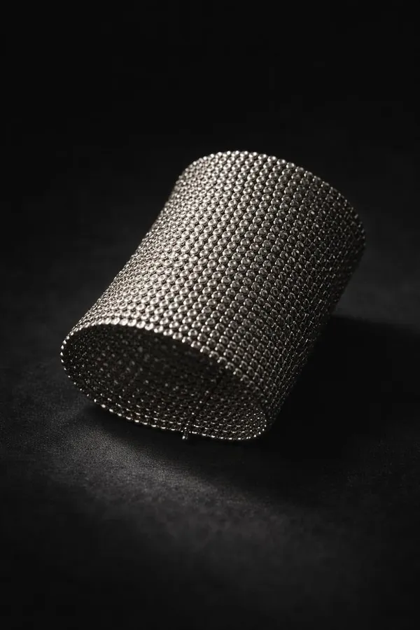 Oxidised_Mesh_Hand_Cuff_Bracelet