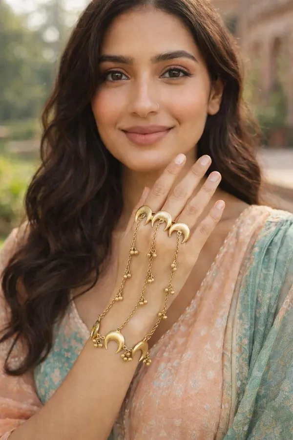 Crescent_Moon_Hath_Phool_Hand_Harness_With_Finger_Rings