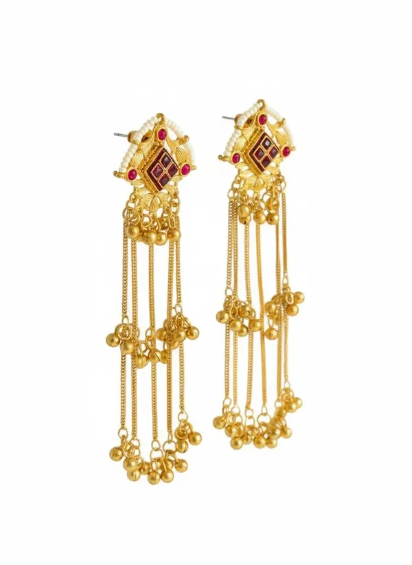 Ghungroo_Kashmiri_Earrings