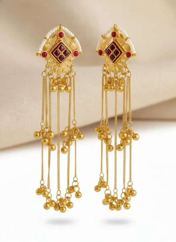 Ghungroo_Kashmiri_Earrings