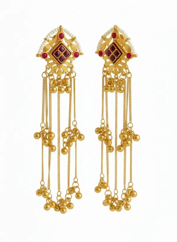 Ghungroo_Kashmiri_Earrings