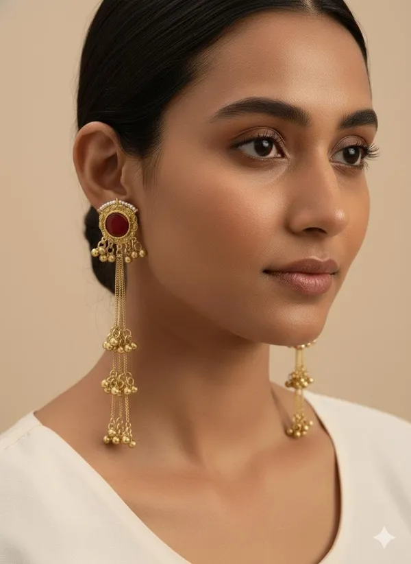 Ghungroo_Tassel_Drop_Earrings