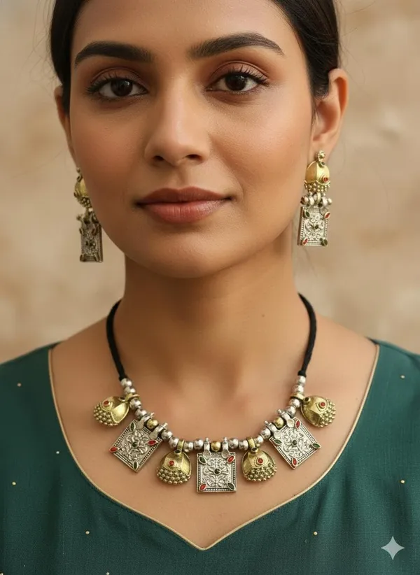 Oxidized_Tribal_Necklace_Set
