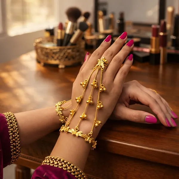 Haathphool_Hand_Harness_Bracelet_Ring_Chain