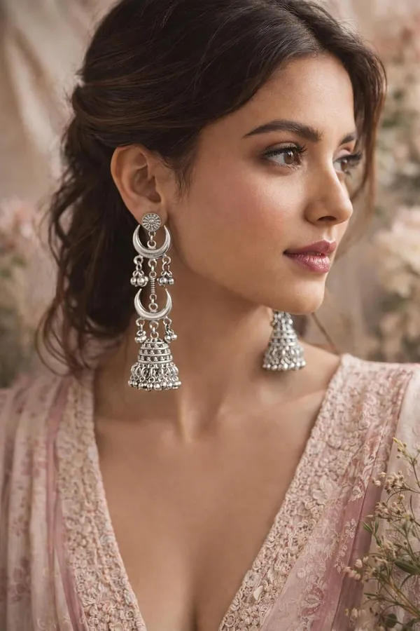 Crescent_Moon_Jhumka_Earrings_With_Ghungroo