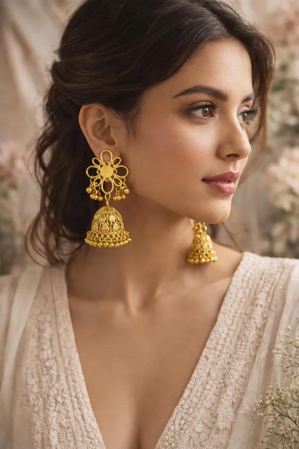 Oxidised_Gold_Tone_Jhumka_Earrings