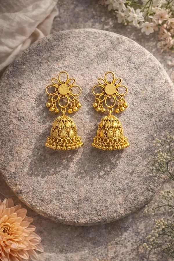 Oxidised_Gold_Tone_Jhumka_Earrings