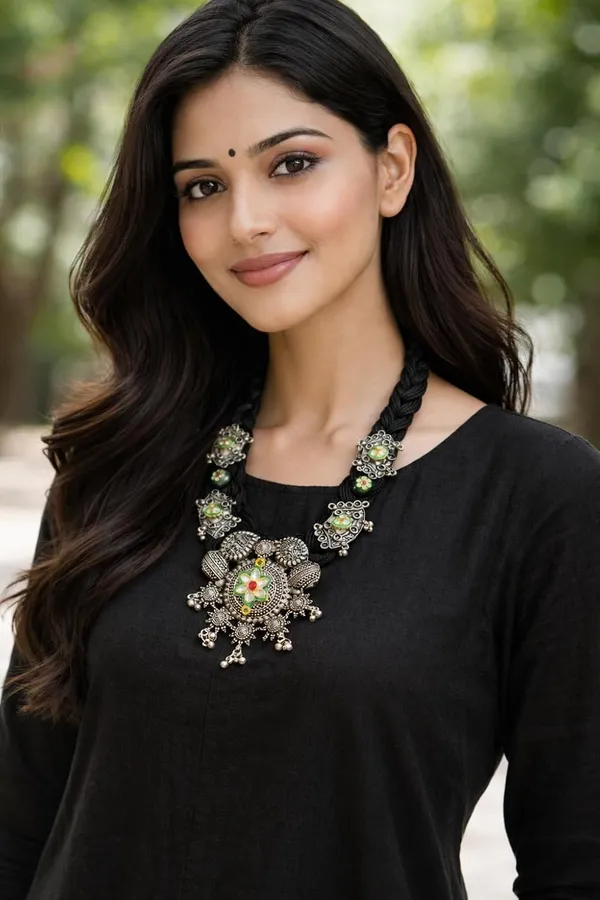 Jute_Necklace_With_Metal_Motifs