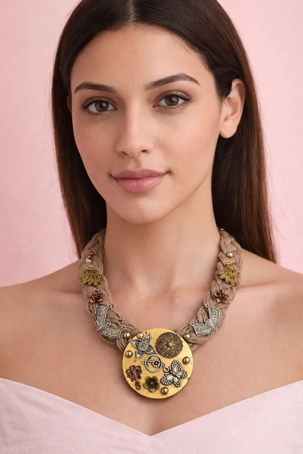 Jute_Necklace_With_Metal_Motifs