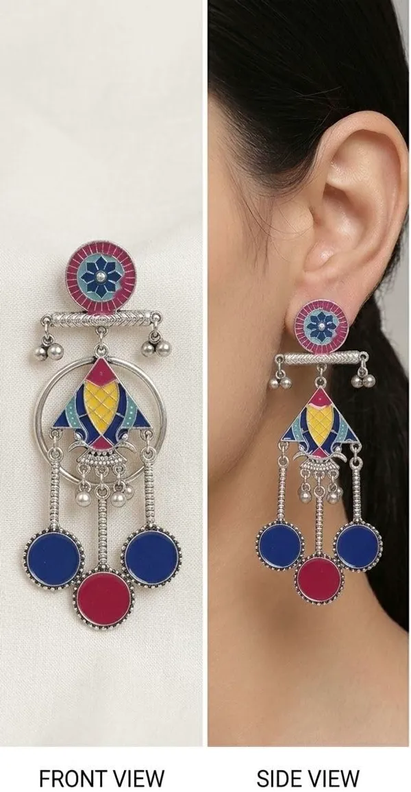 Oxidised_Earrings