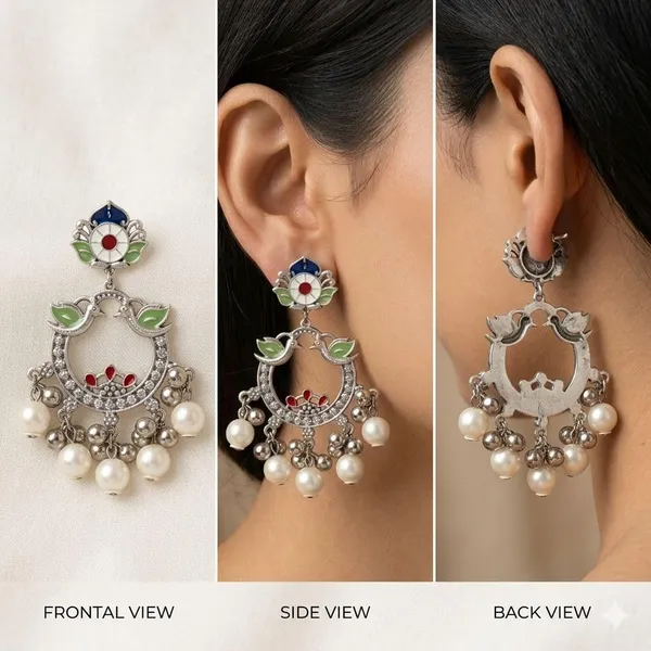 Oxidised_Earrings