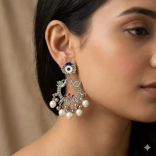 Oxidised_Earrings