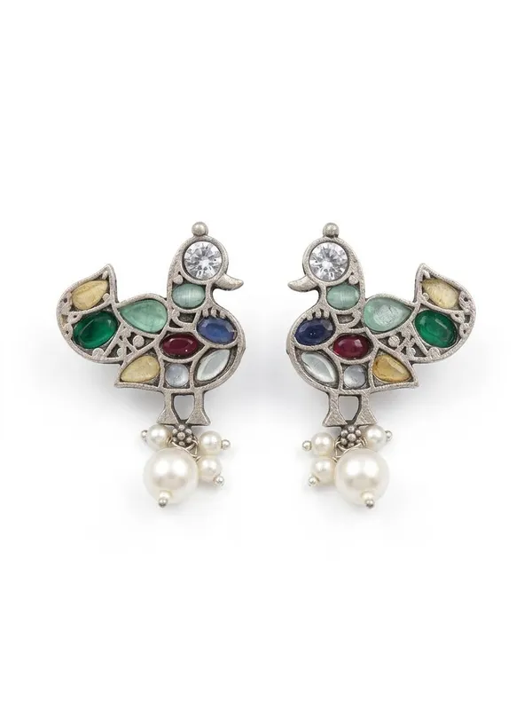 Brass_Bird_Design_Earrings_For_Women