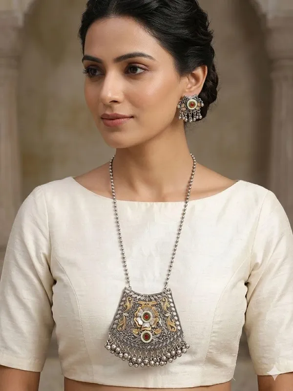 Oxidised_Necklace_Set