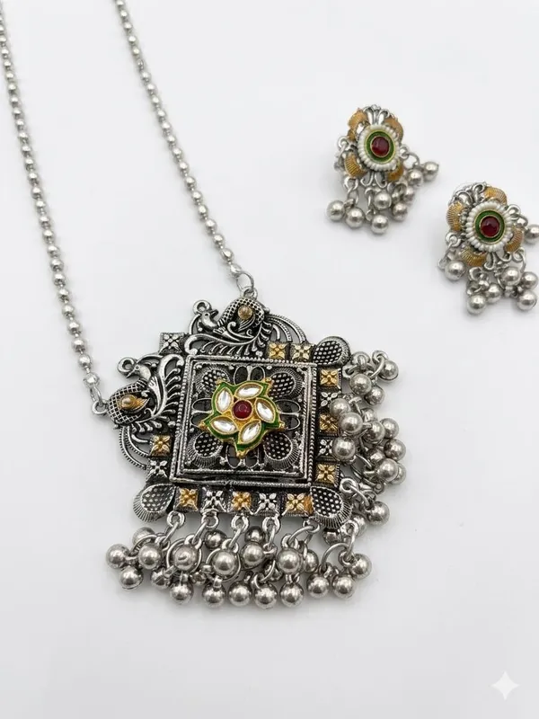 Oxidised_Necklace_Set