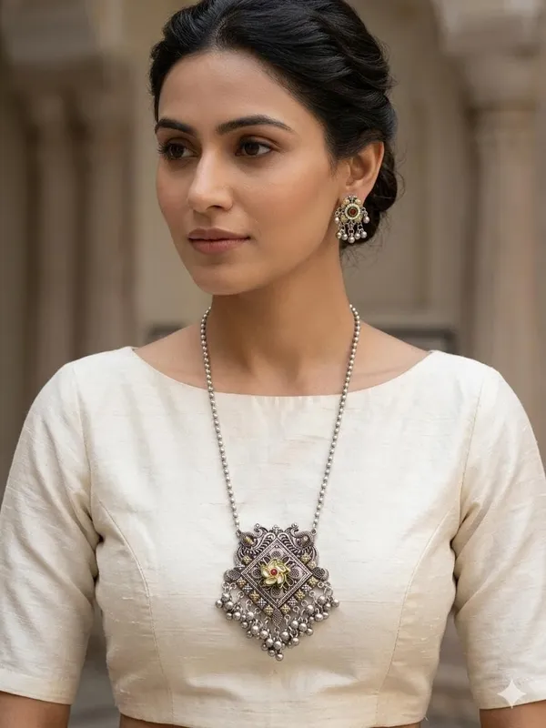 Oxidised_Necklace_Set