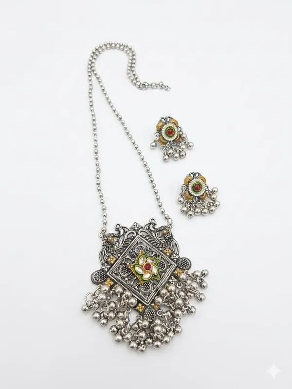 Oxidised_Necklace_Set