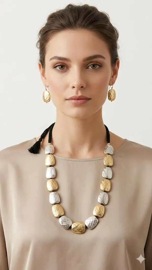 Oxidised_Dual_Tone_Necklace_Set