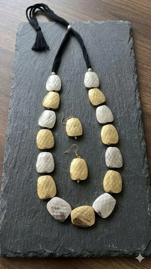 Oxidised_Dual_Tone_Necklace_Set