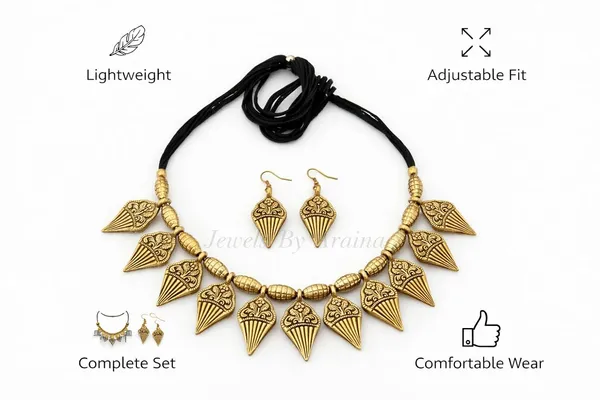 Oxidised_Statement_Necklace_Set_With_Earrings
