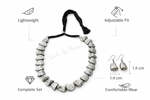 Oxidised_Tribal_Necklace_Set_With_Earrings