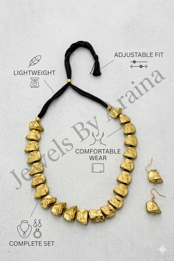 Oxidised_Tribal_Necklace_Set_With_Earrings
