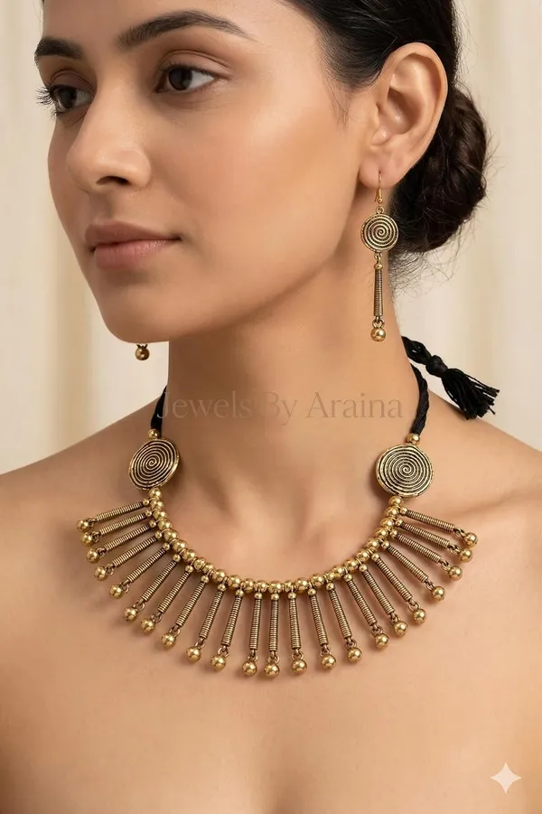 Oxidised_Tribal_Necklace_Set_With_Earrings_Oxidised_Necklace_Set_With_Earrings