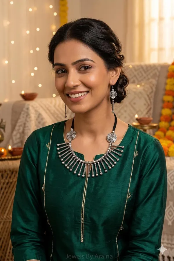 Oxidised_Tribal_Necklace_Set_With_Earrings_End