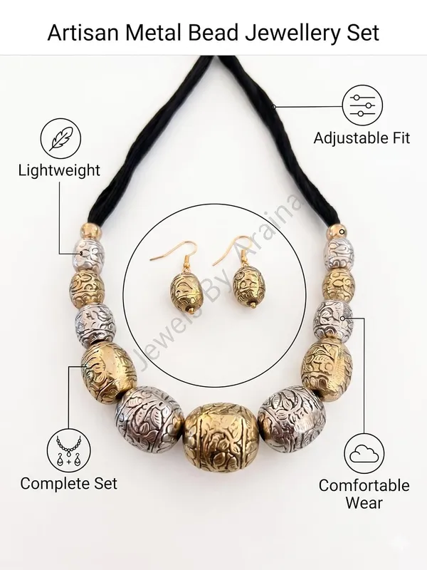 Dual-Tone_Beaded_Necklace_Set