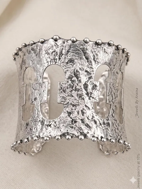 Oxidised_Textured_Cuff_Bracelet