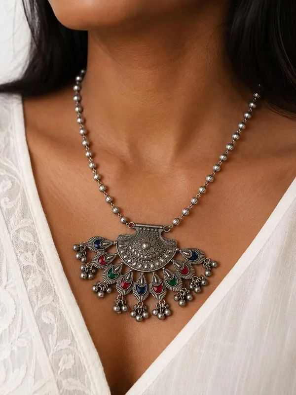 Oxidised_Necklace_Set