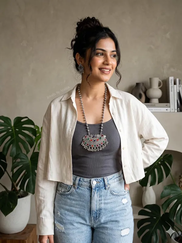 Oxidised_Necklace_Set