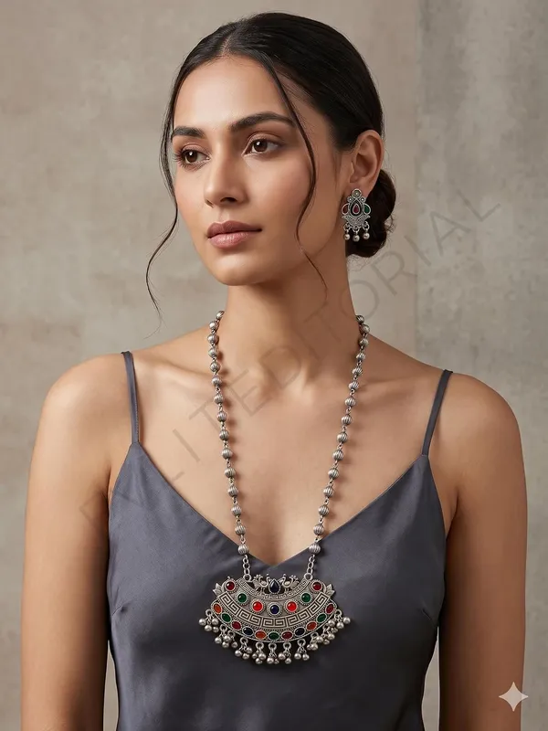 Oxidised_Necklace_Set