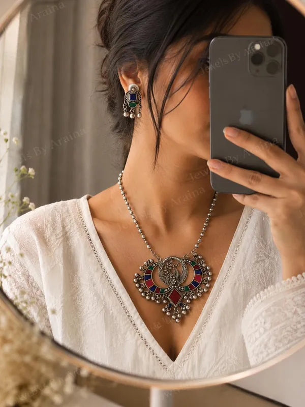 Oxidised_Necklace_Set
