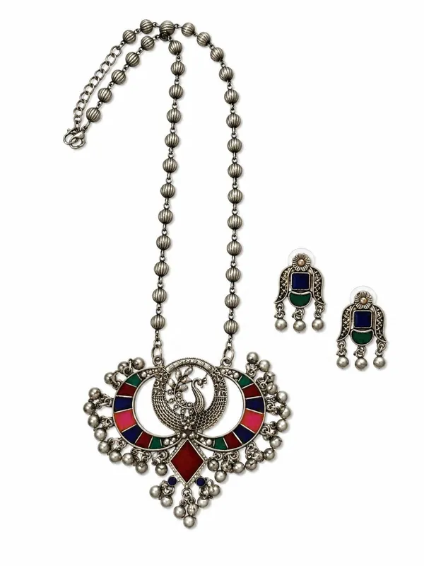 Oxidised_Necklace_Set