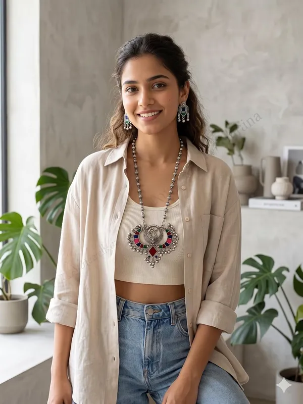 Oxidised_Necklace_Set