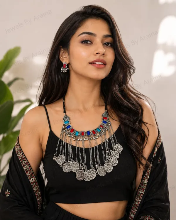 Oxidised_Necklace_Set