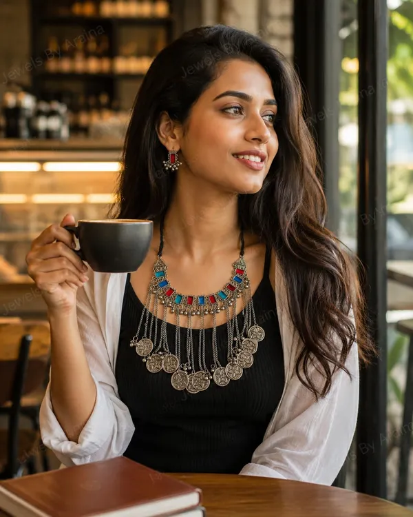 Oxidised_Necklace_Set