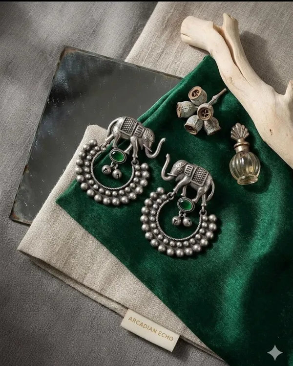 Brass_Elephant_Earrings
