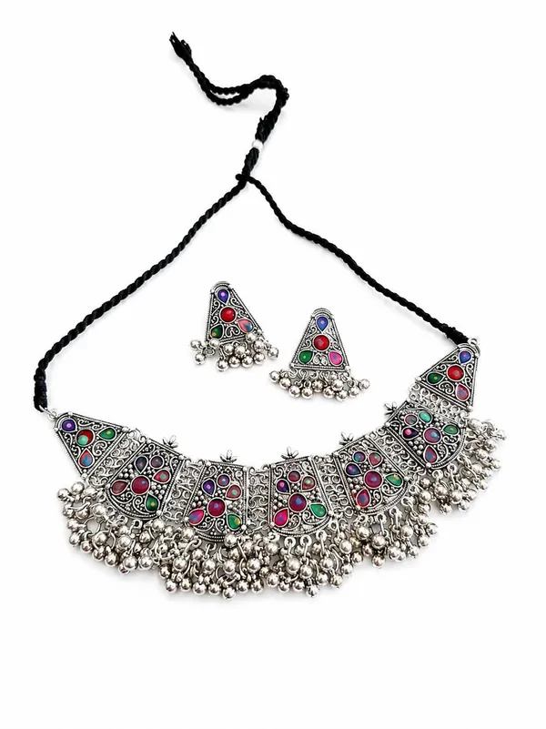 Oxidised_Choker_Set
