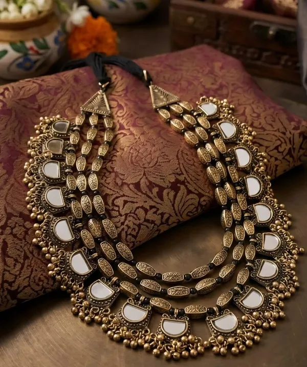 Oxidised_Layered_Necklace