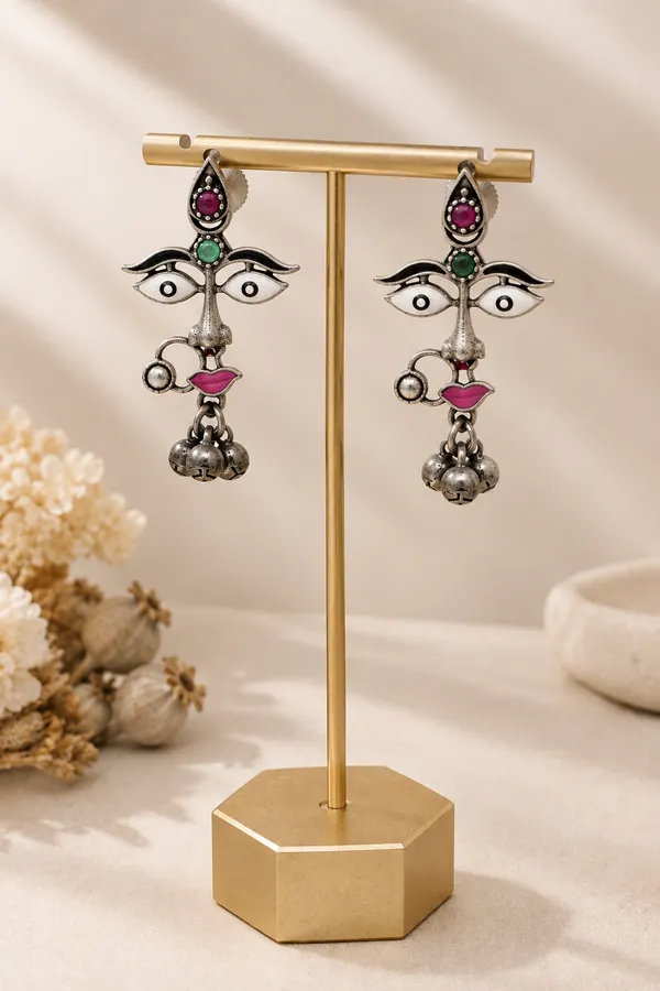 Divine_Devi_Face_Earrings