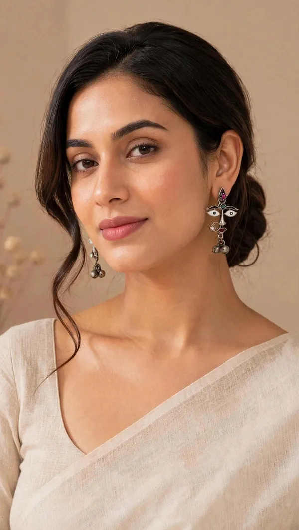 Divine_Devi_Face_Earrings