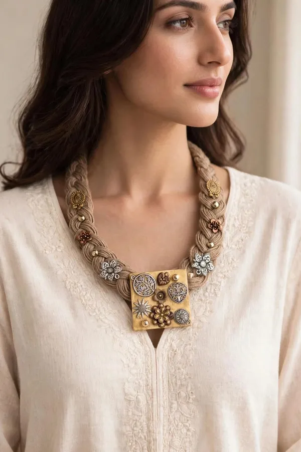 Jute_Necklace_With_Metal_Motifs