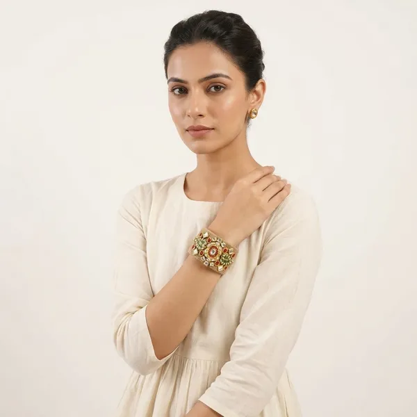Jute_Cuff_Bracelet_With_Metal_Motifs