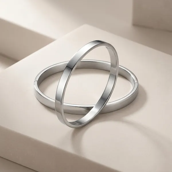Silver_Stainless_Steel_Plain_Thin_Bangle_Bracelet_For_Men