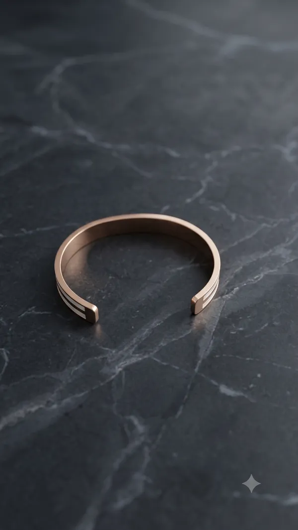 Gold_Stainless_Steel_Open_Cuff_Bangle_Bracelet_For_Men